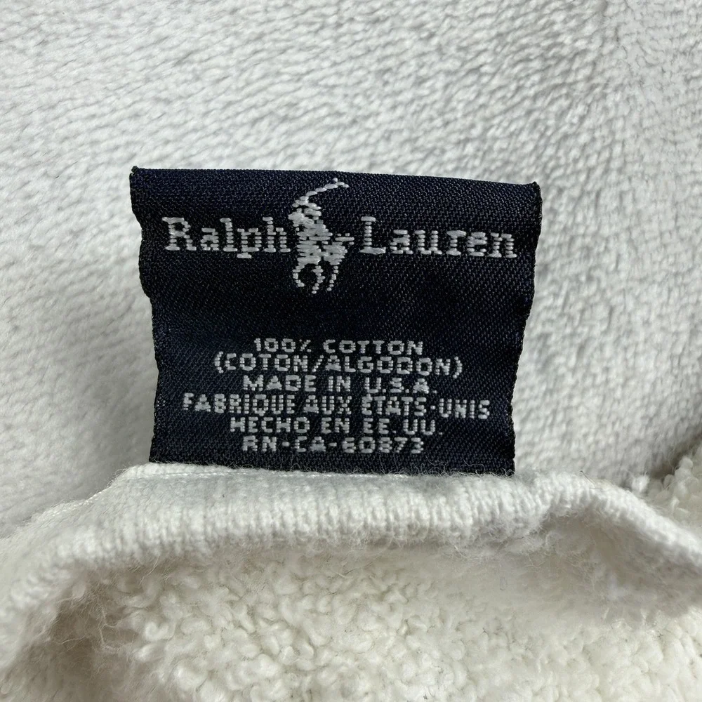Vtg 90s Ralph Lauren Polo Sport 1996 American Flag Beach Towel USA 69